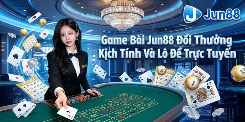 Giới thiệu Jun88 4 Game Bài Jun88 Đổi Thưởng Kịch Tính Và Lô Đề Trực Tuyến