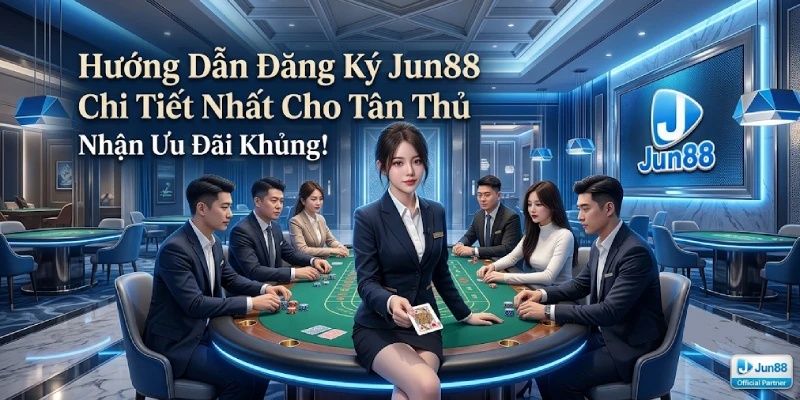 Hướng Dẫn Đăng Ký Jun88 Chi Tiết Nhất Cho Tân Thủ