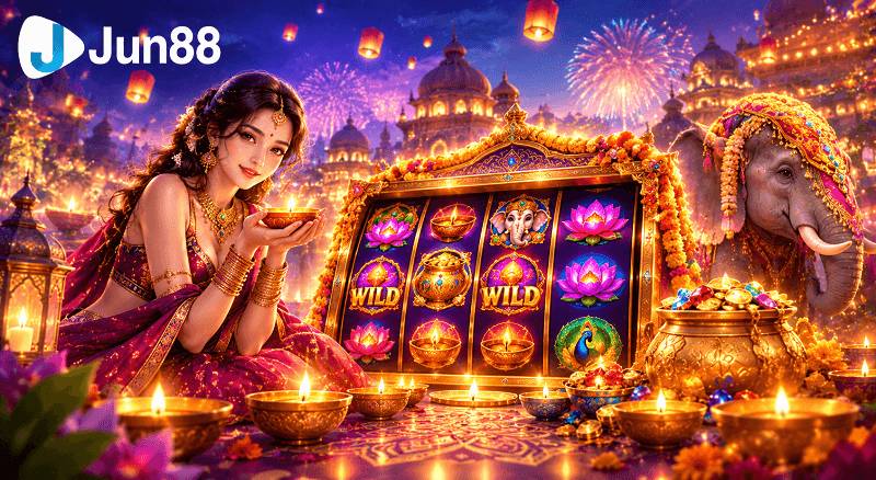 Hướng dẫn thao tác tham gia chơi slot Diwali Hướng dẫn thao tác tham gia chơi slot Diwali
