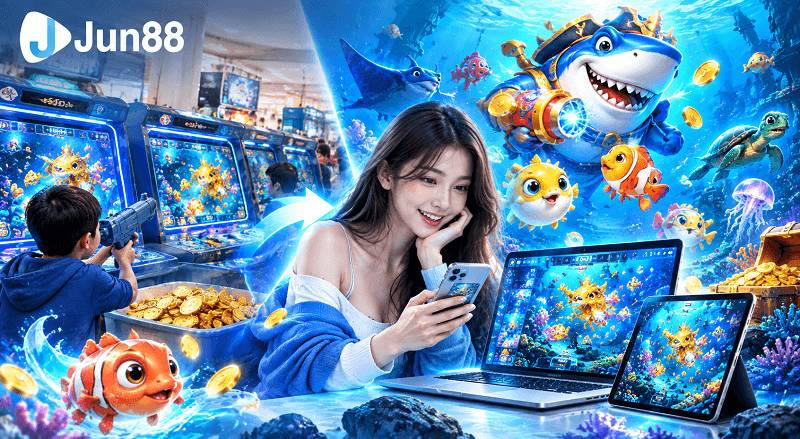 Sự phát triển game bắn cá ăn xu từ truyền thống đến online