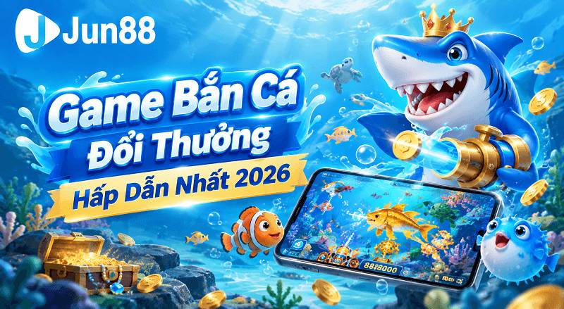 Zô bắn cá Jun88 – Game bắn cá đổi thưởng hấp dẫn nhất 2026 Zô bắn cá Jun88 – Game bắn cá đổi thưởng hấp dẫn nhất 2026